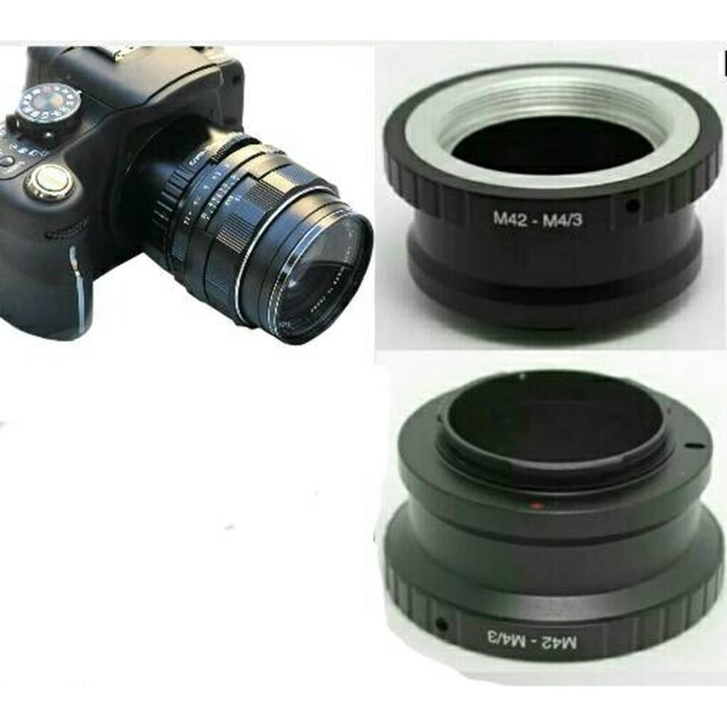 Lens Adapter Adapter lensa manual mounting M42 ke M4/3 M43 micro four third MFT OLYMPUS PEN / PANASONIC LUMIX / BLACKMAGIC DESIGN ( M42 to Micro 4/3 MFT M43 Lens Adapter )