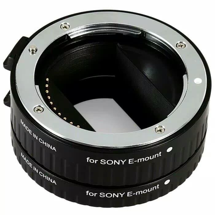 MACRO EXTENSION TUBE for SONY A7 A6000 A5100 (Full Frame, Auto Focus) - Gambar 4