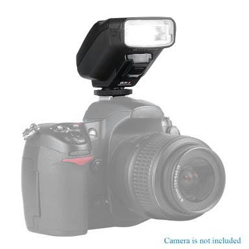 Mini Flash for CANON EOS +LCD Support e-TTL