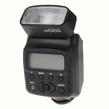 Mini Flash for CANON EOS +LCD Support e-TTL