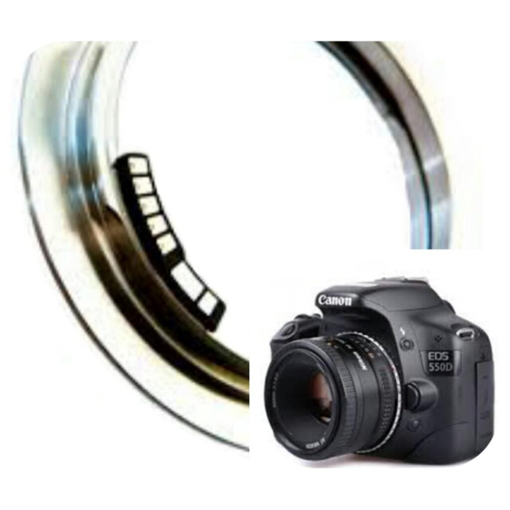 Adapter NIKON to CANON EOS +Focus Confirm Ver. 2 Lens Adapter