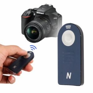 Remote Wireless Infrared untuk Nikon DSLR D3200 D5100 D5200 D7000