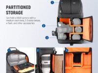 Tas Ransel Kamera Backpack + Partisi