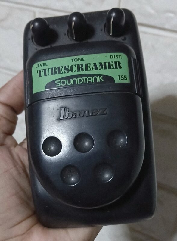 Efek Gitar Listrik IBANEZ TUBESCREAMER TS5 SoundTank ( PRELOVED )